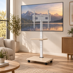 Support TV mobile sur roulettes Elrik – 32 à 70"