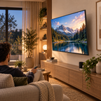 Support TV mural articulé Eirik 26–55" - orientable et inclinable
