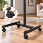 Support TV mobile sur roulettes Noren – 17 à 55"