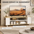 Meuble TV Noren 120 cm – meuble de rangement