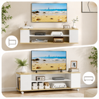 Meuble TV Noren 120 cm – Roulant ou suspendu