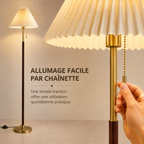 allumage du lampadaire Eloria