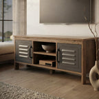 meuble TV Elvar style industriel salon moderne